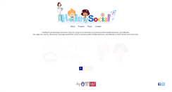Desktop Screenshot of healthysocial.org